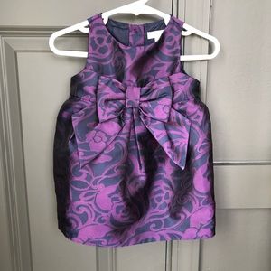 Janie and Jack Satin Dress | 6-12 Mos